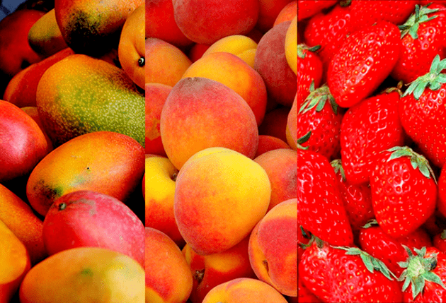 mango, peach because of potential