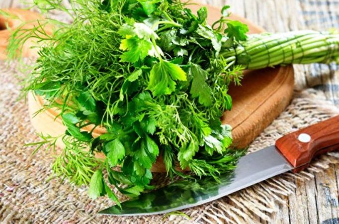 Parsley helps enhance male strength