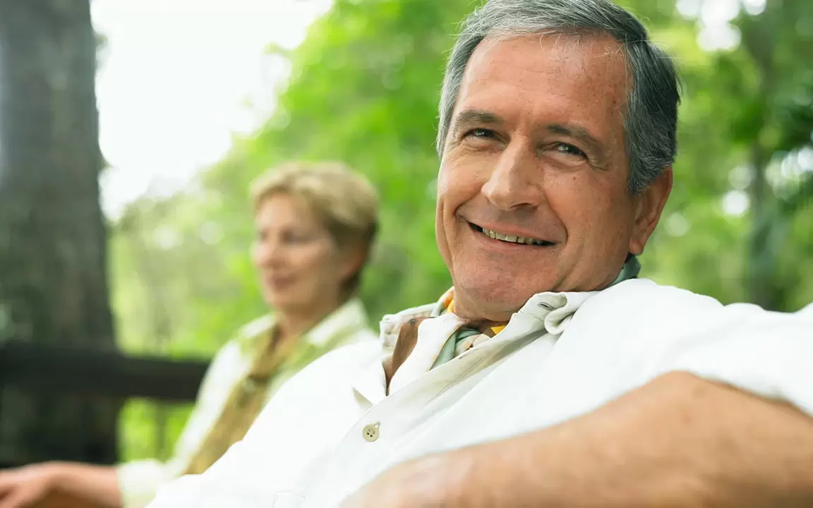Mature man with increased potential