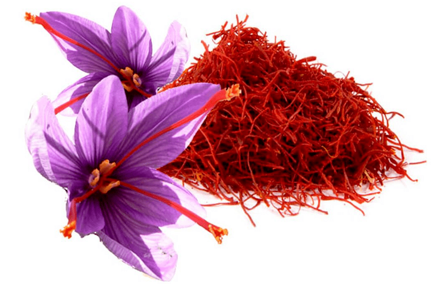 natural ingredients saffron in capsules
